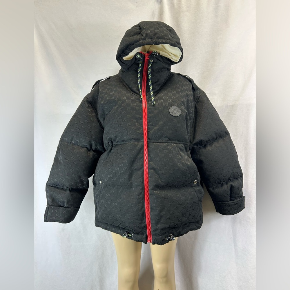 GUCCI
Gg Cotton Canvas Puffer Jacket